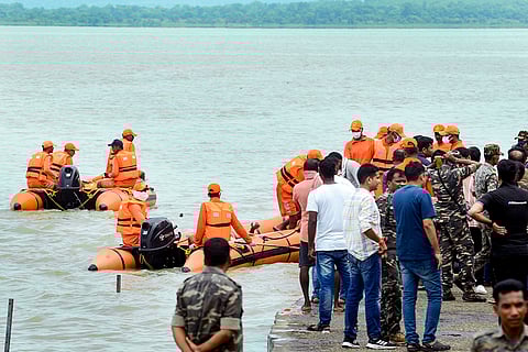 Search op to trace missing trainee aircraft at Chandil Dam in Seraikela-Kharswan district